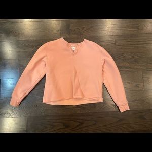 TNA cropped button-up size SMALL
